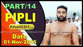 (13) Pipli (Faridkot) Kabaddi Tournament 1 Nov 2015