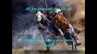 At Vance - All for One, One for All lyric&#39;s / Sub Español