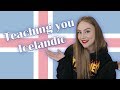 Teaching Icelandic PART 1