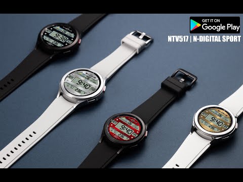 NTV517 - Digital watch face video thumbnail
