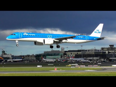 Beautiful Evening Plane Spotting at Dublin Airport | 14-03-22