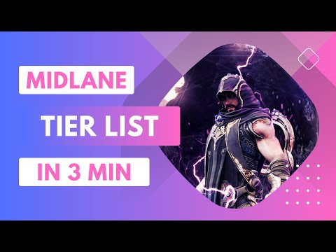 Predecessor Midlane Tier List in 3 Minutes V.0.6