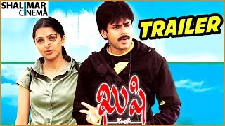 Kushi Telugu Movie Trailer || Telugu Super Hit Movie || Pawan Kalyan, Bhumika Chawla |