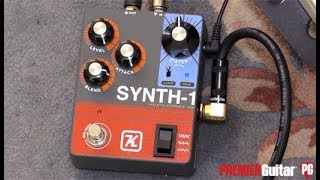 Video thumbnail for First Look - Keeley Synth 1 by Premier Guitar