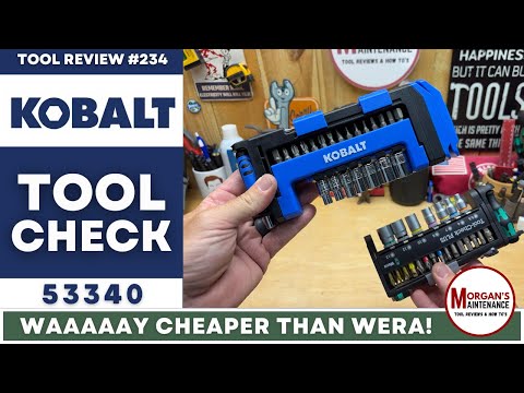 Kobalt TOOL CHECK - How It Compares to Wera