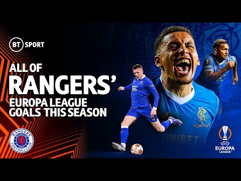 All Of Rangers' Europa League Goals 2021/22 | Tavernier, Morelos, Roofe, Kent, Lundstram & More