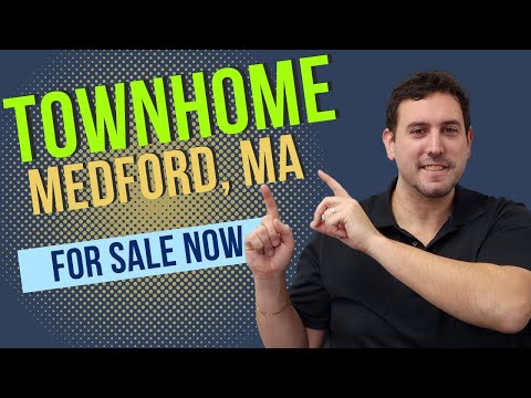 Townhouse for Sale in Medford MA | 4 Levels of Living Close to Transit