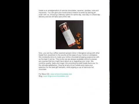 Decadent Assorted Delicacies by Smoor Bangalore