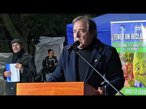 28 de Julio del 2026 - Monterrico: alumbrado público - Nota: Vicegobernador Alberto Bernis
