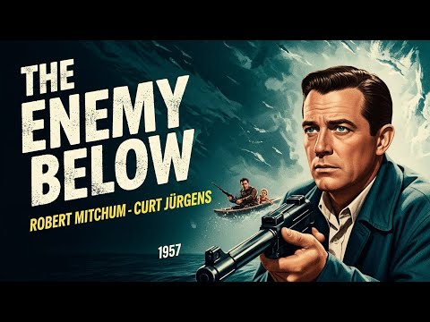 Robert Mitchum | The Enemy Below –  Actionfilm  ansehen (Deutsche Synchronisation)