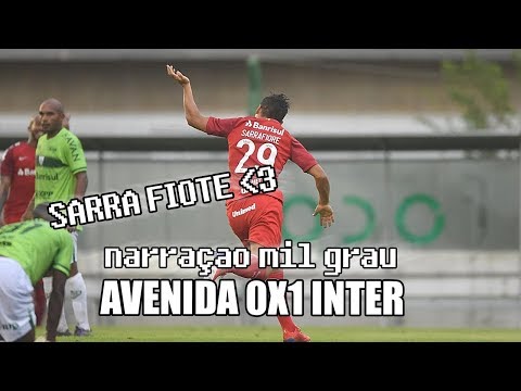 AVENIDA 0X1 INTERNACIONAL - NARRAÇÃO INTER MIL GRAU | CAMP. GAÚCHO 2019