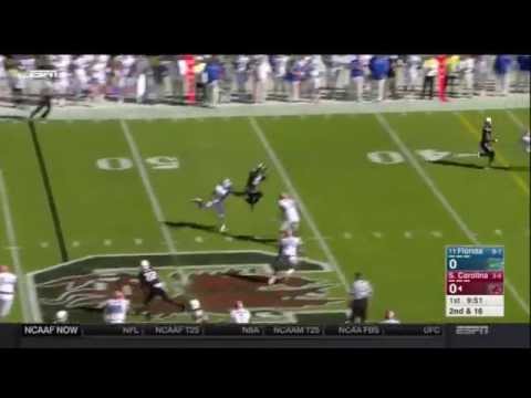 2015 USC vs Florida - Matrick Belton 8 Yd Reception, Big Hit