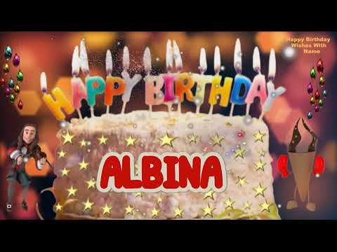 ALBINA Happy Birthday Song | Happy Birthday Wishes | Happy Birthday To You | Happy Birthday ALBINA