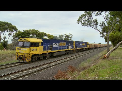 5MP2 Pacific National Steel Train (11/2/2021) - PoathTV Australian Railways