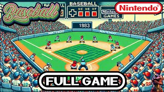 Baseball 1983 | NES Longplay | Classic Retro Gameplay | No Commentary
