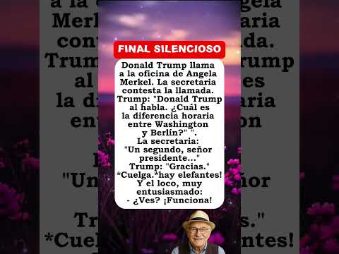 😂📞 Chiste divertido sobre Trump y una llamada absurda
