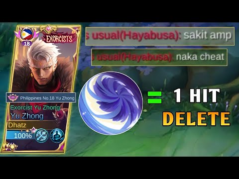 YU ZHONG BUFF FIRST SKILL = INSTANT KILL DELETE!! HAYABUSA THINK IM USING CHEAT!!