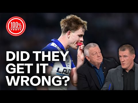 Gus gets GRILLED on whether Galvin move derailed Bulldogs' season | 100% Footy