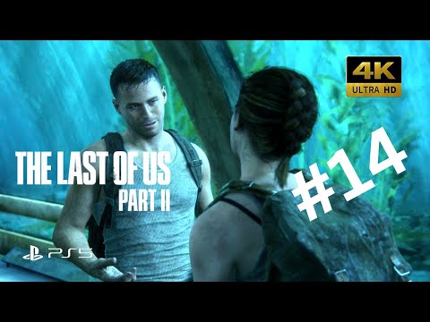 The Last of Us Part II aggressive gameplay walkthrough Part 14 | PS5 4K 60fps