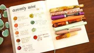 Currently Inked: Soft Summer | Chatty Ink Swatch Session
