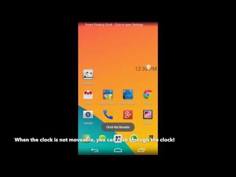 Smart Floating Clock Video