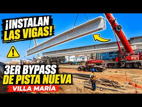 🚧 ¡INSTALAN LAS VIGAS! Así avanza el 3ER BYPASS de Pista Nueva en VMT