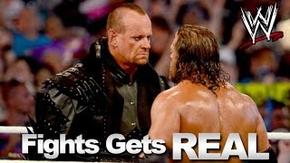 WWE: The Fight Turns Real | Wrestlers Real Fighting