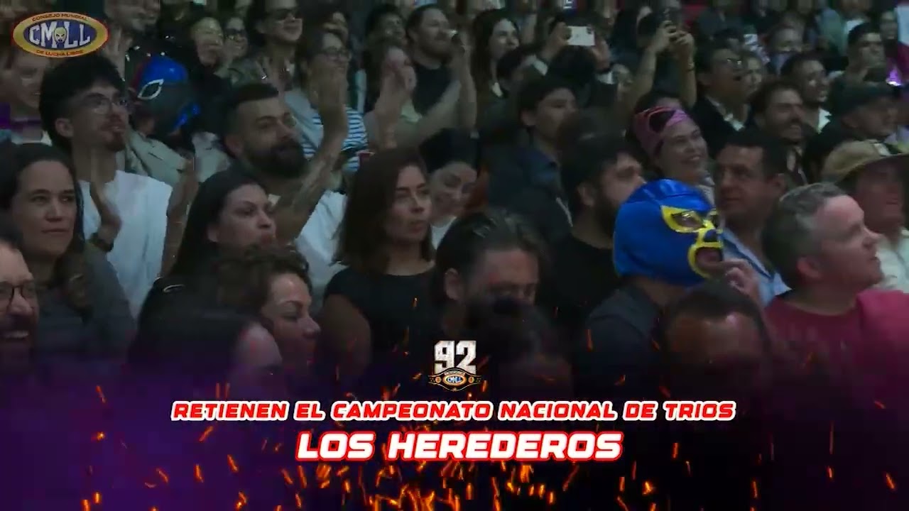 Los HEREDEROS siguen siendo los REYES NACIONALES DE TRÍOS.
