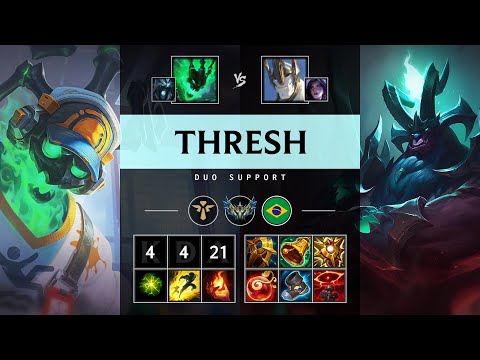 Thresh Support vs Galio - BR Challenger Patch 14.24
