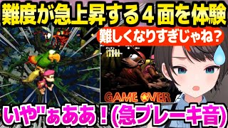 【スーパードンキーコング2】急ブレーキ音になった絶叫を響かせながら4面に到達するスバル,難度の大幅上昇に困惑ｗ「スタートセレクト理解した！」【ホロライブ 切り抜き/大空スバル】