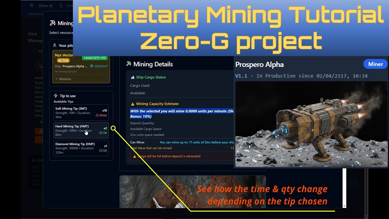 Mining tutorial