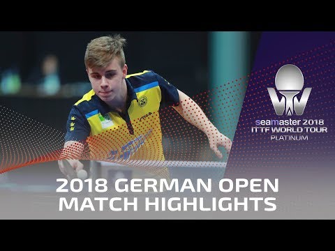 2018 German Open Highlights I Truls Moregard vs Darko Jorgic (U21-R16)