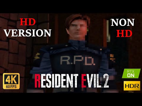 RESIDENT EVIL 2 LEON / 100% UNCUT / RTX 4090 / Seamless HD Project 2.0 PC / FULL GAME / 4K 60FPS HDR