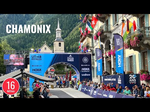 Chamonix Mont Blanc France 🇫🇷 Walking Tour + UTMB
