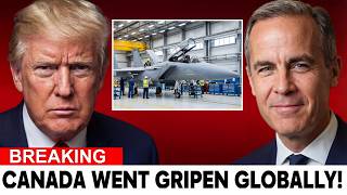 Saab’s SHOCKING Announcement: Pentagon PANIC as Canada Takes Over Gripen Production for 7+ Countries