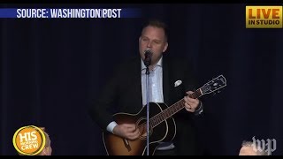 Matthew West Performs at The National Prayer Breakfast 2018