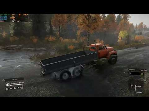 SnowRunner Walkthrough Part 16 - "Wooden Bridge" [2160p60]