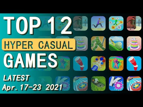 Top 12 NEW Hyper Casual Game Ideas (APR.17 - 23, 2021) | New Games Daily