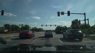Arlington Heights to Elmhurst 4K Illinois POV ASMR Drive (No Talk, No Music)
