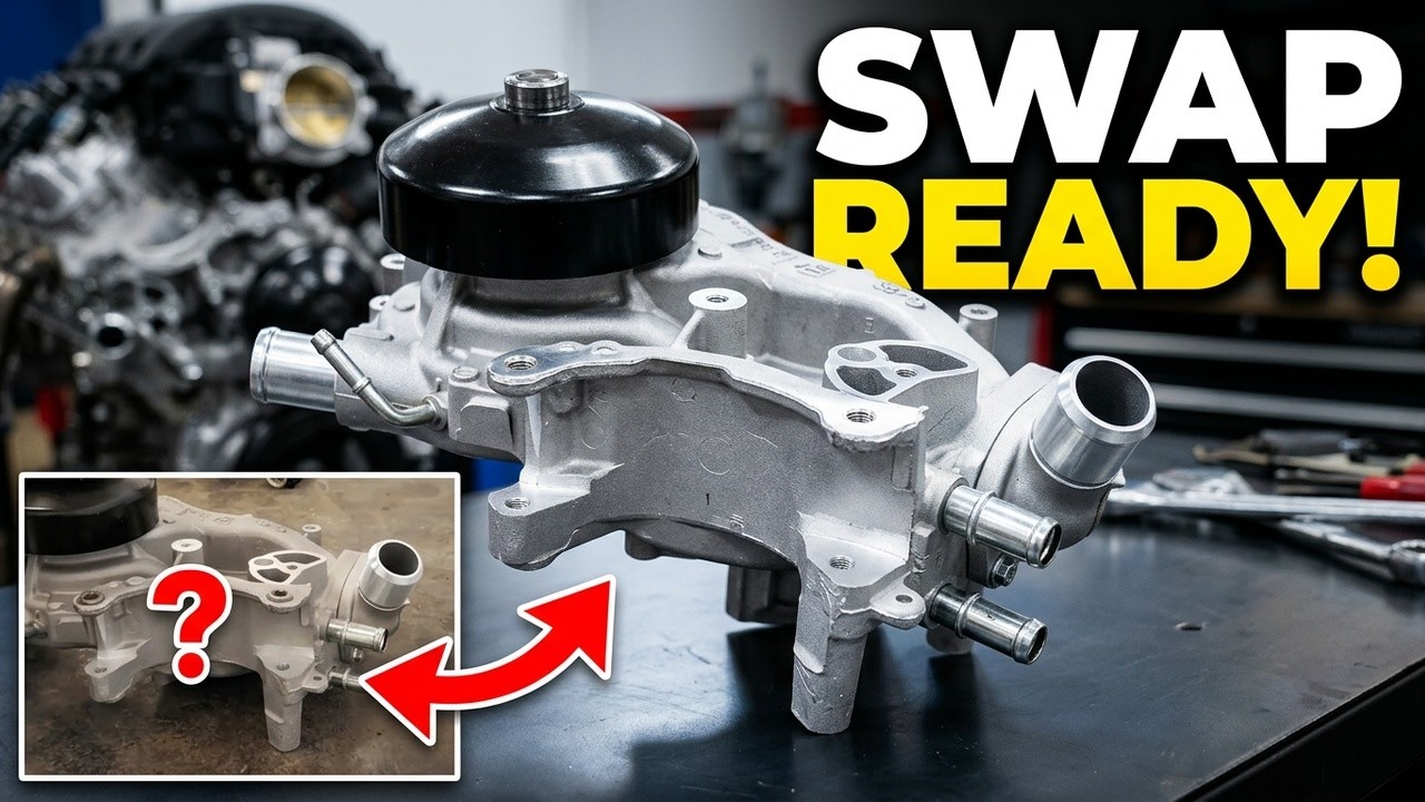 GM GEN-V Engine Swap | Water Pump Prep You Can't Skip