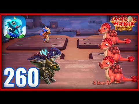 Heroic Mode Battle 46-50 | Dragon Mania Legends - Gameplay Walkthrough Part 260 (iOS, Android).