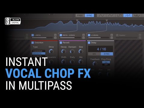 Processing a Vocal Chop with Kilohearts Multipass