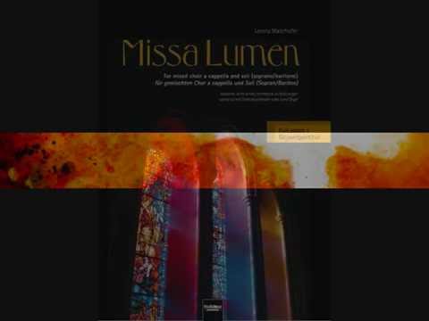 Lorenz Maierhofer, SANCTUS - MISSA LUMEN - Choir, Soli, String-Orchestra