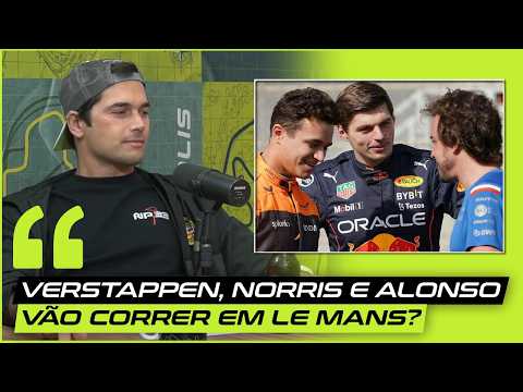 MAGINOU ESSE GRID? VERSTAPPEN, NORRIS E ALONSO NAS 24 HORAS DE LE MANS! #Cortes #PelasPistasPodcast