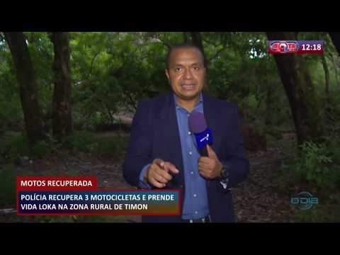 ROTA DO DIA 24 02 20  PoliÌcia recupera 3 motos na zona rural de Timon