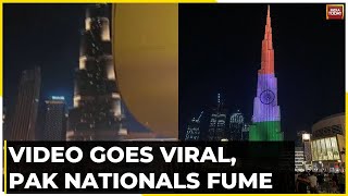 Sky High Shame For Pakistan In Dubai! No Pak Colours On Burj Khalifa For Independence Day