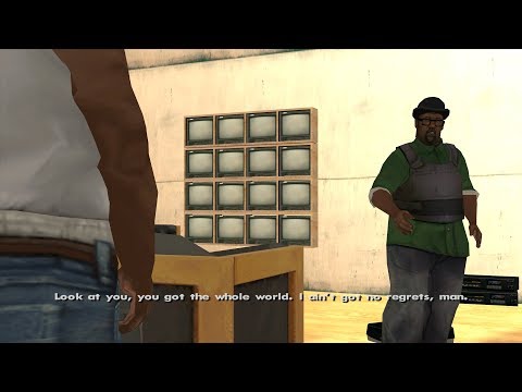 GTA San Andreas - Fat CJ - Ending / Final Mission - End Of The Line (1080p)