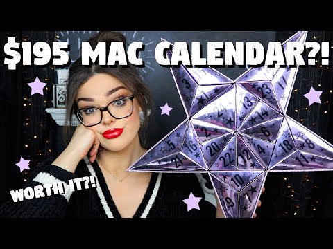 $195 MAC Advent Calendar! NOT What I was Expecting?! 2019 MAC Advent Calendar Unboxing