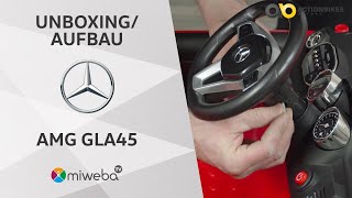 Aufbauvideo - Mercedes AMG GLA45 - Kinderelektroautos - Deutsch