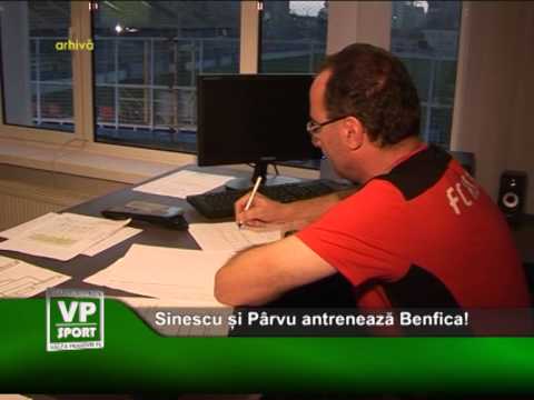 Sinescu și Pârvu antrenează Benfica!